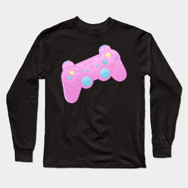 PS 2 Long Sleeve T-Shirt by Crashdolly